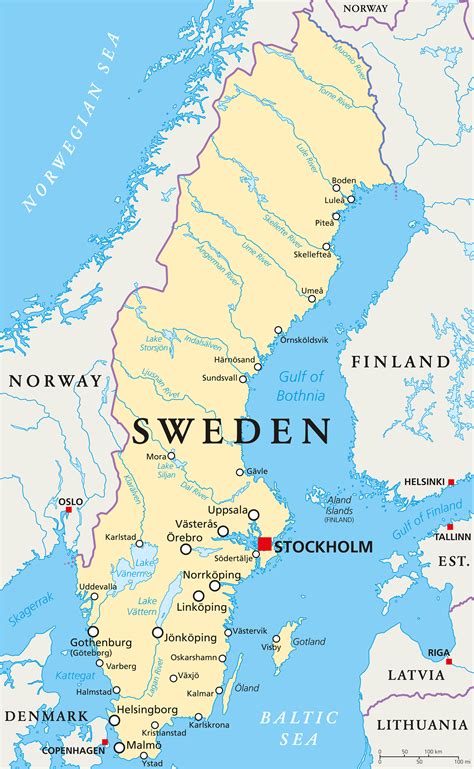 capital of sweden|where is sweden on the map.